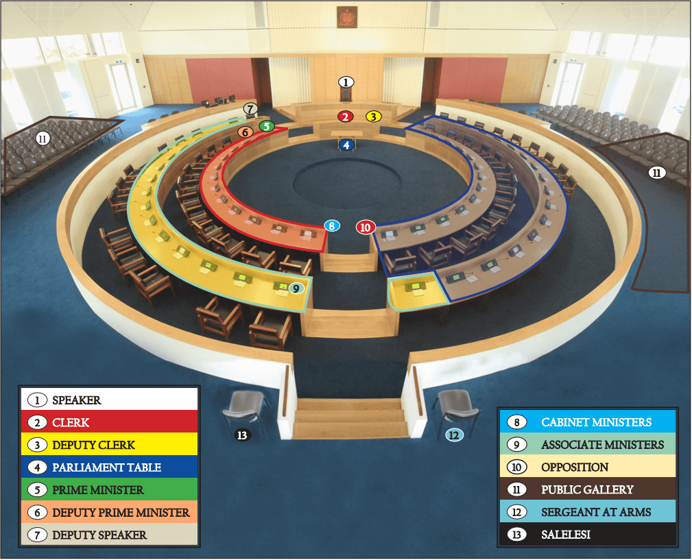 Parliament Seats Map